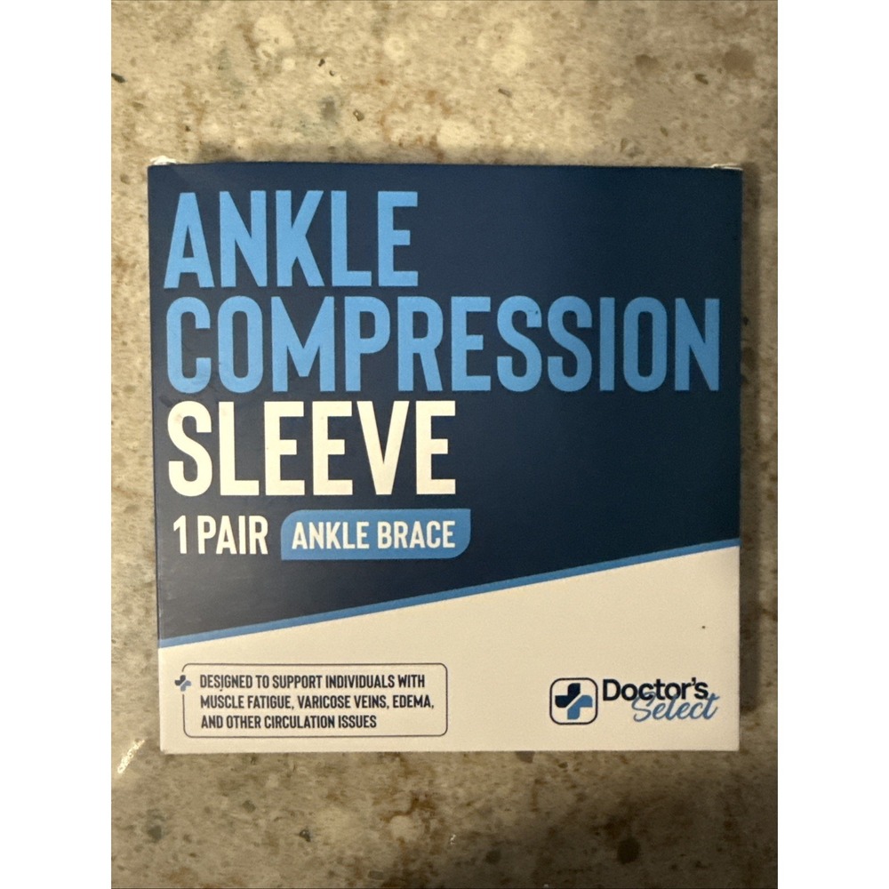 Doctor's Select Ankle Sleeve - Foot and Ankle Compression Sleeve, Arch